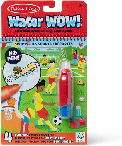 Vehicle themed Water Wow travel toy for toddlers