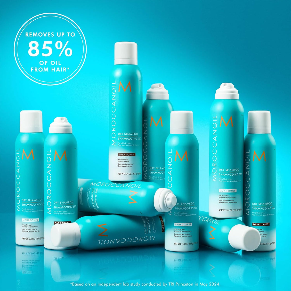 Light tones dry shampoo beauty essential