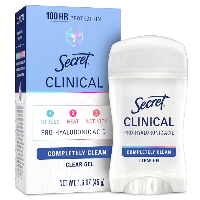 Secret Clinical Antiperspirant Deodorant for Women Completely Clean 1.6 oz