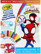 Crayola Spidey mess-free coloring set for ages 3 and up