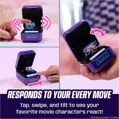 HUNTR/X Bitzee digital toy with holographic pod design
