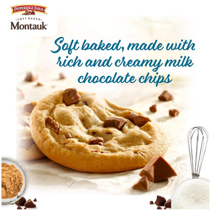 Pepperidge Farm Montauk cookies with milk chocolate chunks