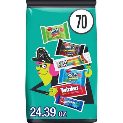 Jolly Rancher Twizzlers Sour Strips Airheads candy assortment