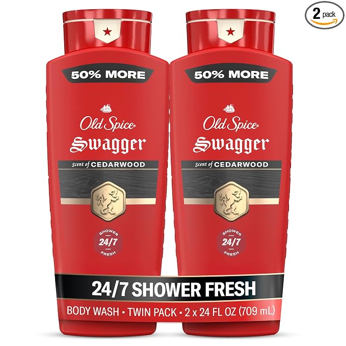 Old Spice Swagger body wash 24 oz pack of 2