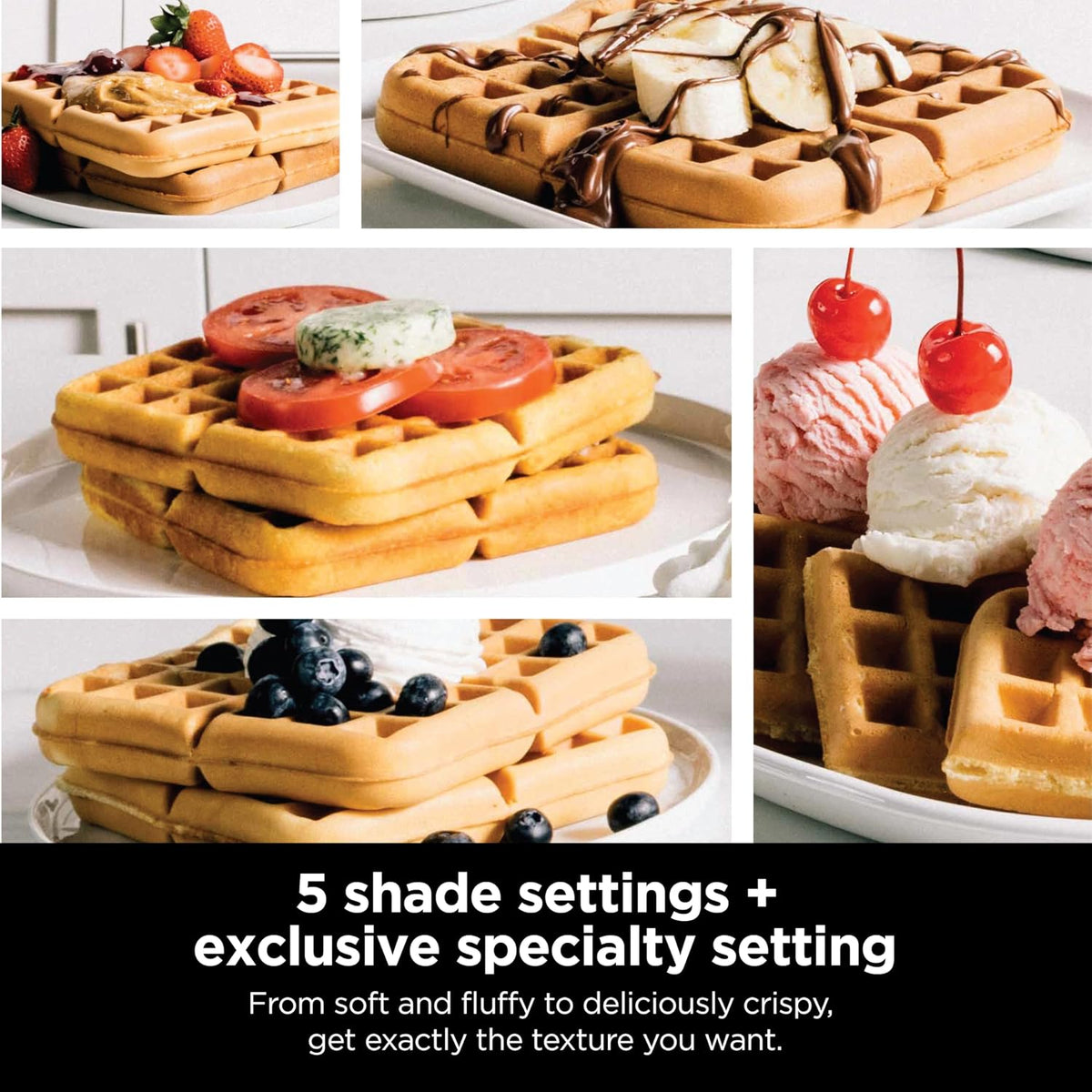 Ninja NeverStick PRO waffle maker for crisp waffles