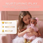 FAO Schwarz baby doll with pacifier and accessories