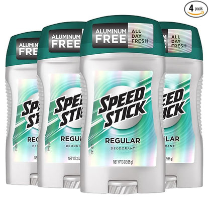 Speed Stick aluminum free men's deodorant 4 pack