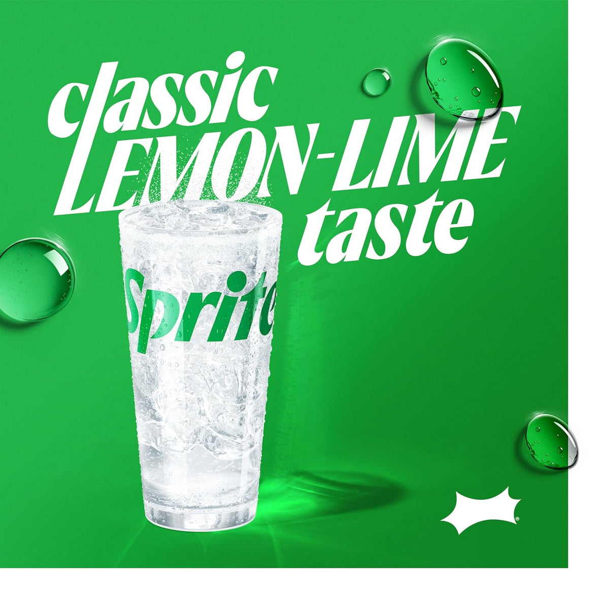 Sprite soft drink 6 pack beverage bottles