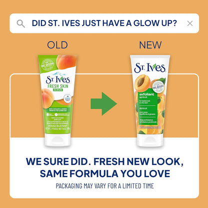 St. Ives natural exfoliant face scrub