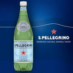 Premium sparkling water bottles for dining