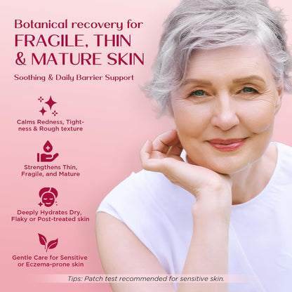 Visit the Vigority Store — Vigority Calendula Cream: Soothes Calendula Cream for Mature, Thin & Fragile Skin with Helichrysum, Bakuchiol & CICA - Hydrates, Nourishes & Strengthens Skin Barrier - Non-greasy Fragrance Free 3.4oz