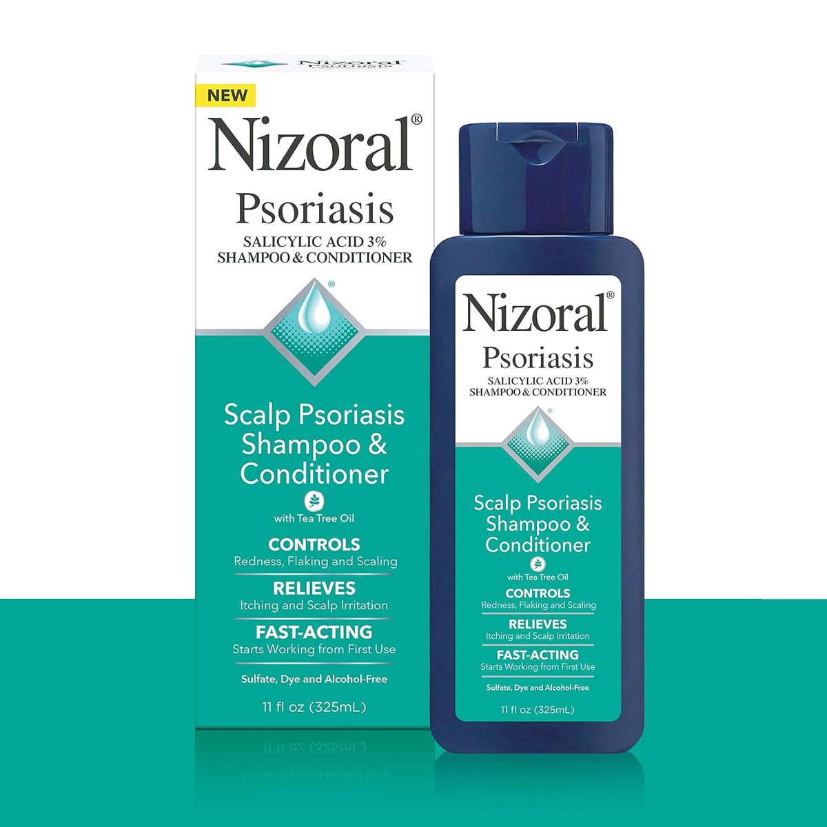 Nizoral gentle scalp treatment shampoo and conditioner