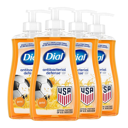 Dial Antibacterial Defense hand wash 11 fl oz bottles