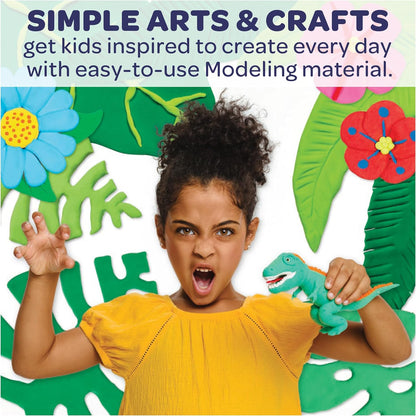 Kids craft clay set with vibrant Model Magic colors