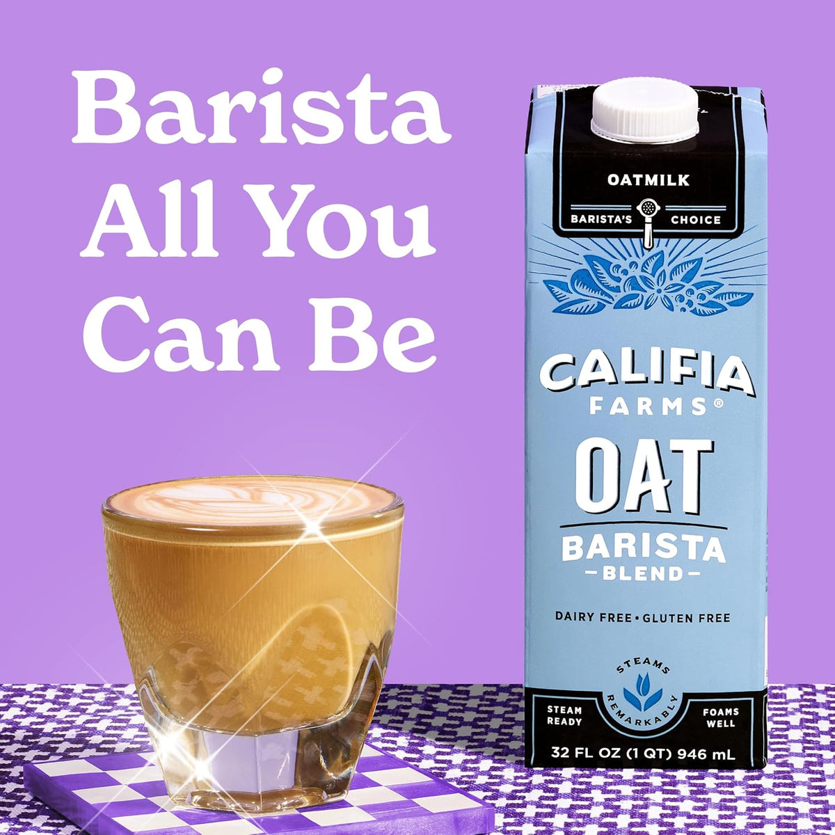 Califia Farms oat creamer and milk frother blend