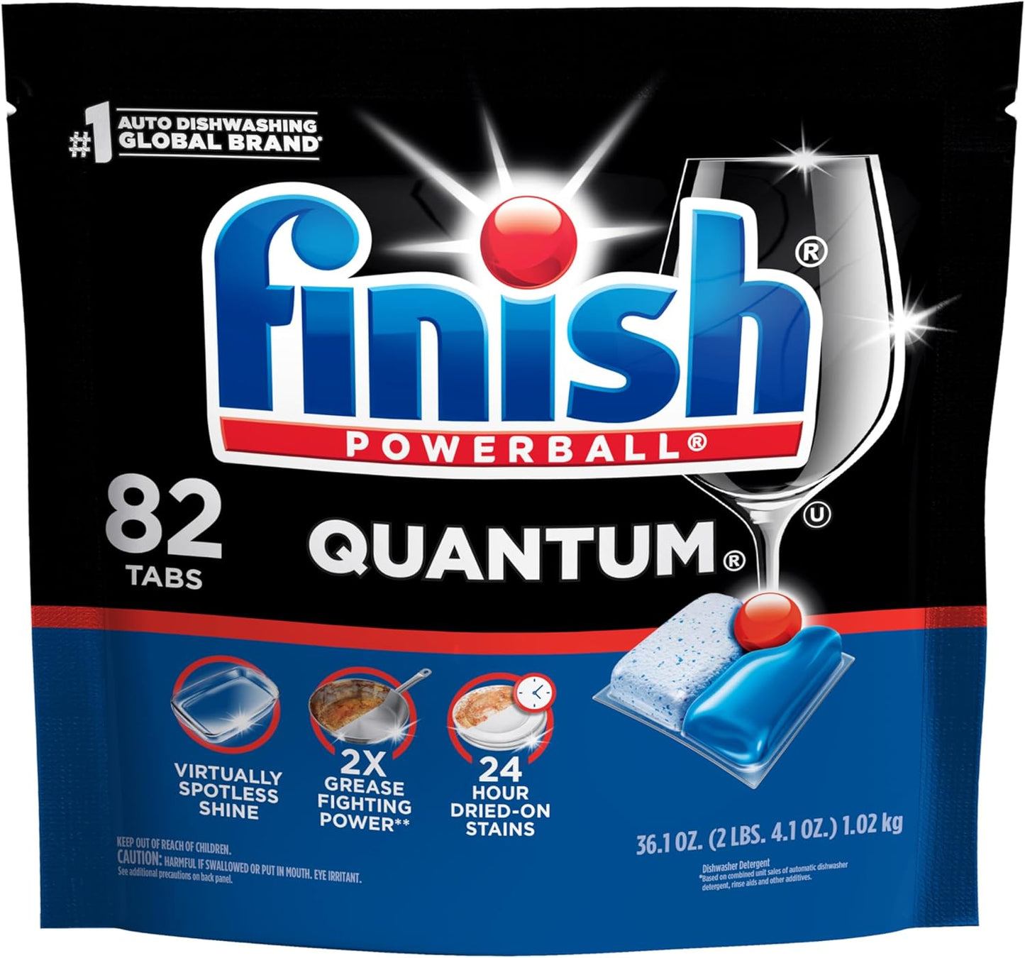 Dishwasher Detergent Pods Unisex 100-Count Unscented