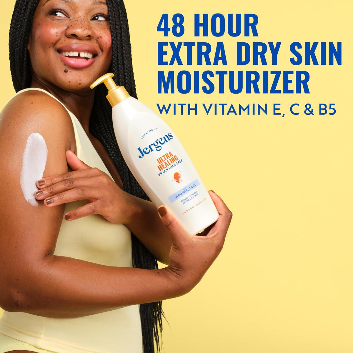 21 oz Jergens Ultra Healing body moisturizer