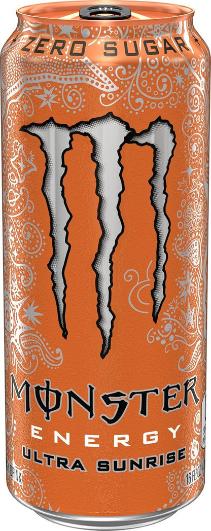 Monster Energy Ultra Sunrise 16 fl oz drink
