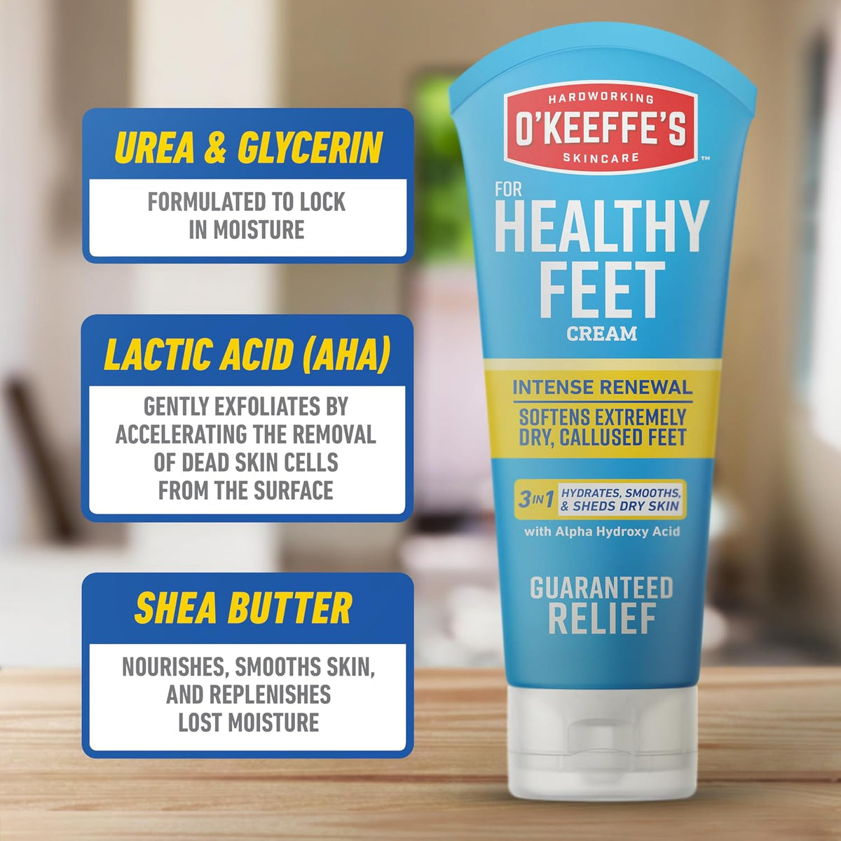 Healthy Feet Intense Renewal cream with AHA and shea butter