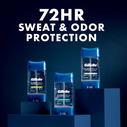 Gillette clear gel antiperspirant deodorant personal care essential