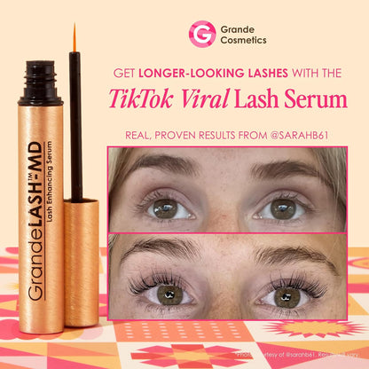 Lash and brow routine set by Grande Cosmetics