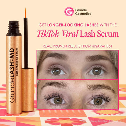 GrandeLASH-MD serum for fuller-looking lashes