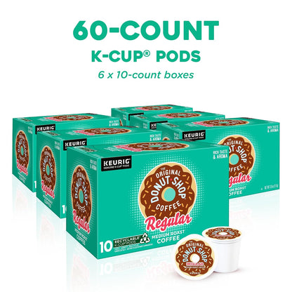 Regular K-Cup coffee pods from The Original Donut Shop