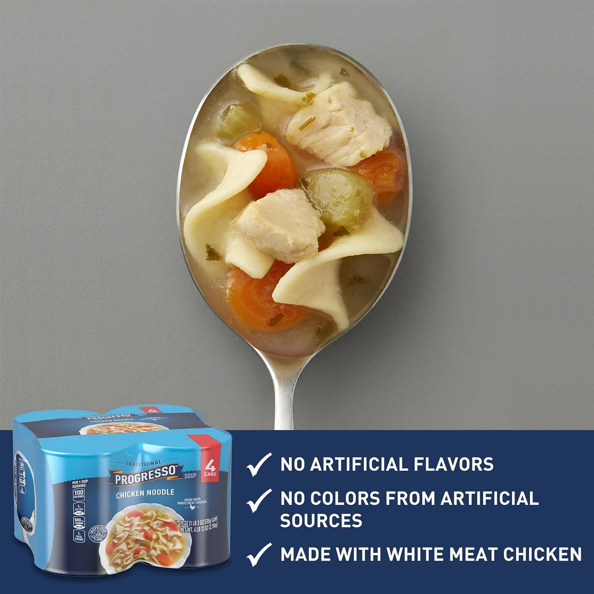 Progresso Traditional Chicken Noodle Soup packaging