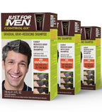 Keratin shampoo for gradual gray reduction