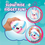 Slow-rise foam sensory fidget squishy