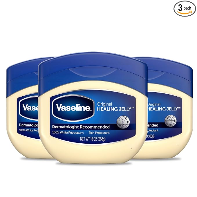 Vaseline Original Petroleum Jelly 13oz three-pack
