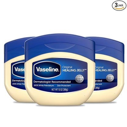 Vaseline Original Petroleum Jelly 13oz three-pack