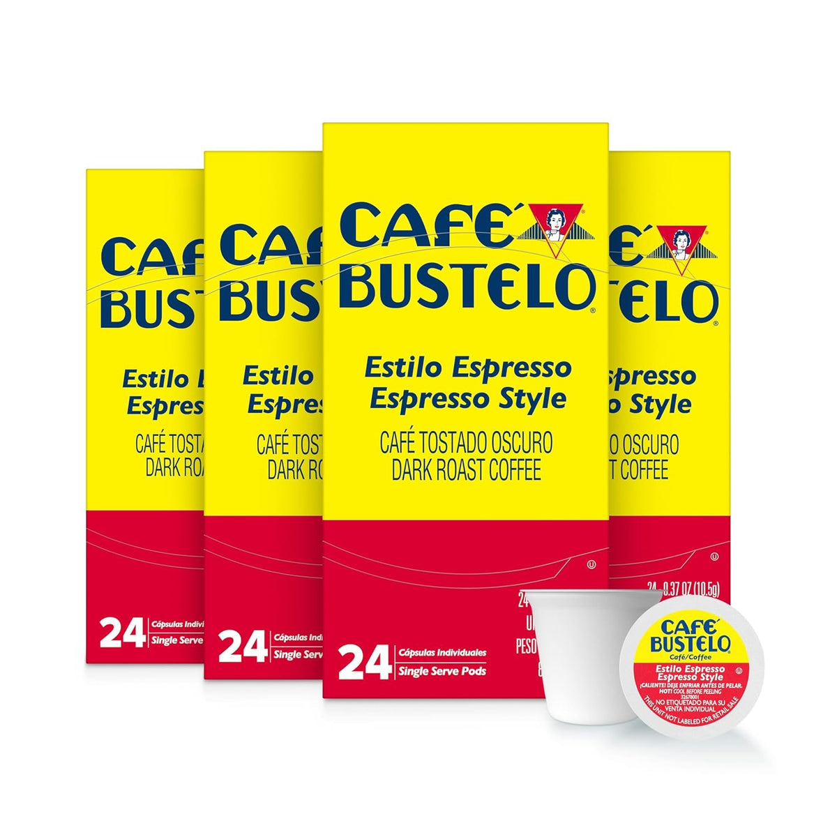 Café Bustelo single serve coffee pods for Keurig brewers