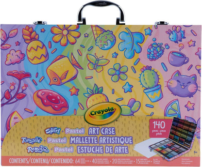 Crayola art supplies set with crayons markers and pencils