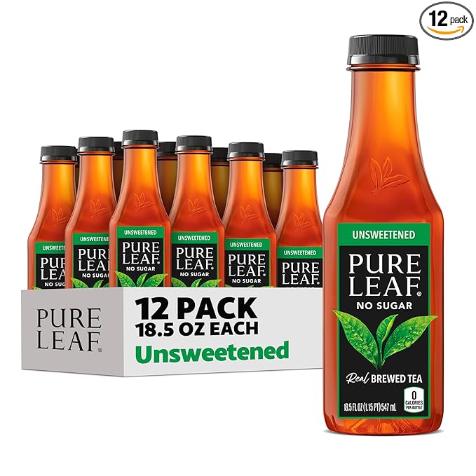 Pure Leaf unsweetened iced tea 12 pack
