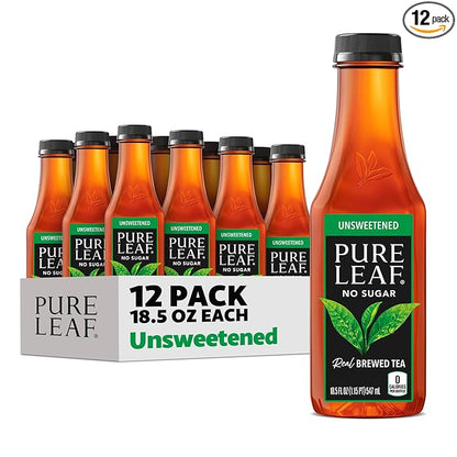 Pure Leaf unsweetened iced tea 12 pack