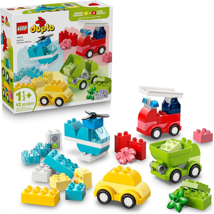 LEGO DUPLO creative vehicle bricks for ages 18 months and up