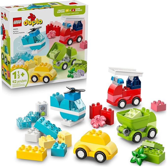 LEGO DUPLO My First Creative Vehicles toddler building set