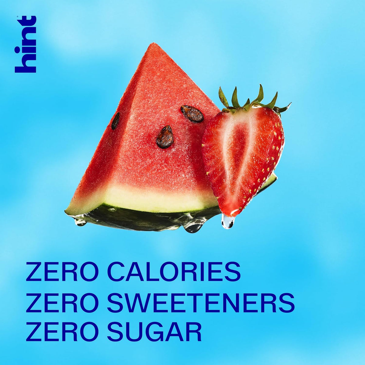 Hint fruit infused bottled water watermelon flavor