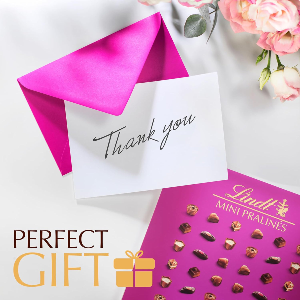 Lindt milk and dark chocolate pralines assortment