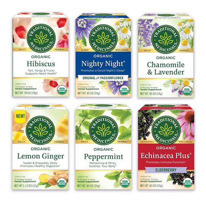 Visit the Traditional Medicinals Store — Traditional Medicinals Organic Spearmint, 16 Tea Bags - product image 70