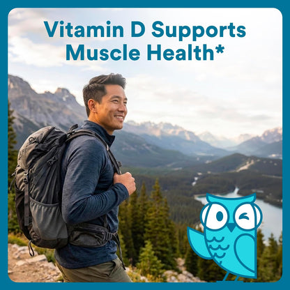 Men's daily multivitamin gummies nutrition panel