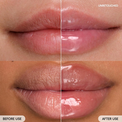 Sheer tinted berry lip balm for moisturized lips