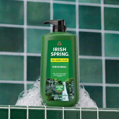 Irish Spring refreshing body wash for daily grooming