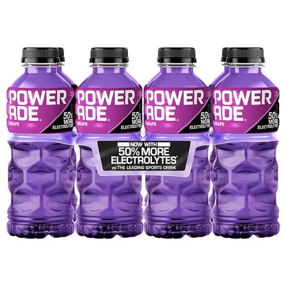 POWERADE Grape sports drink 20 oz 8 pack