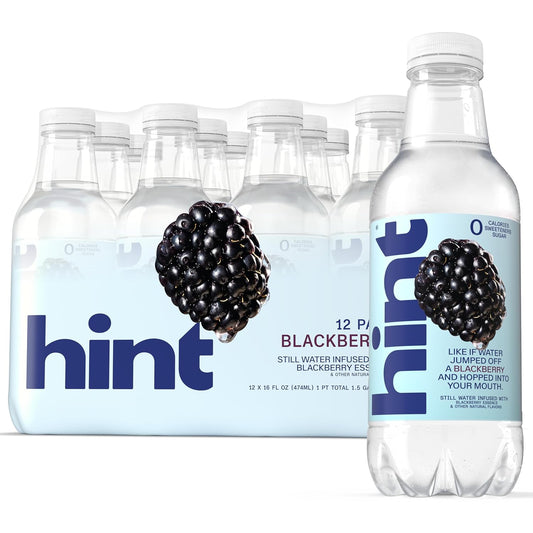 Sugar free blackberry flavored water bottles