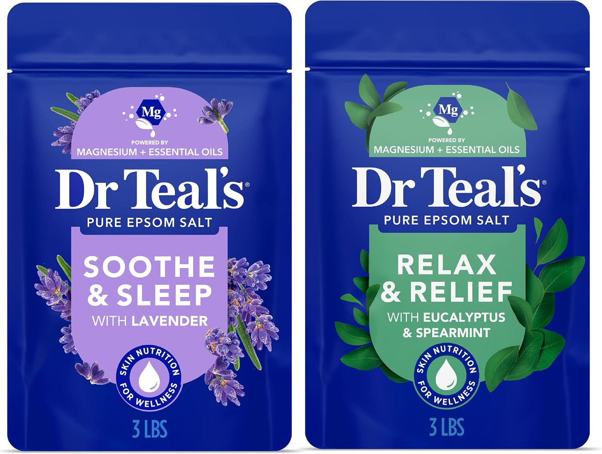 Dr Teal's eucalyptus Epsom salt bath soak