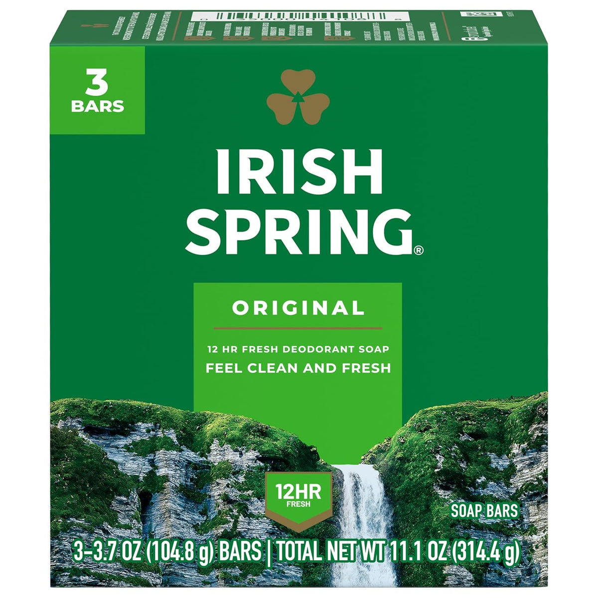 Irish Spring bar soap for hands face and body