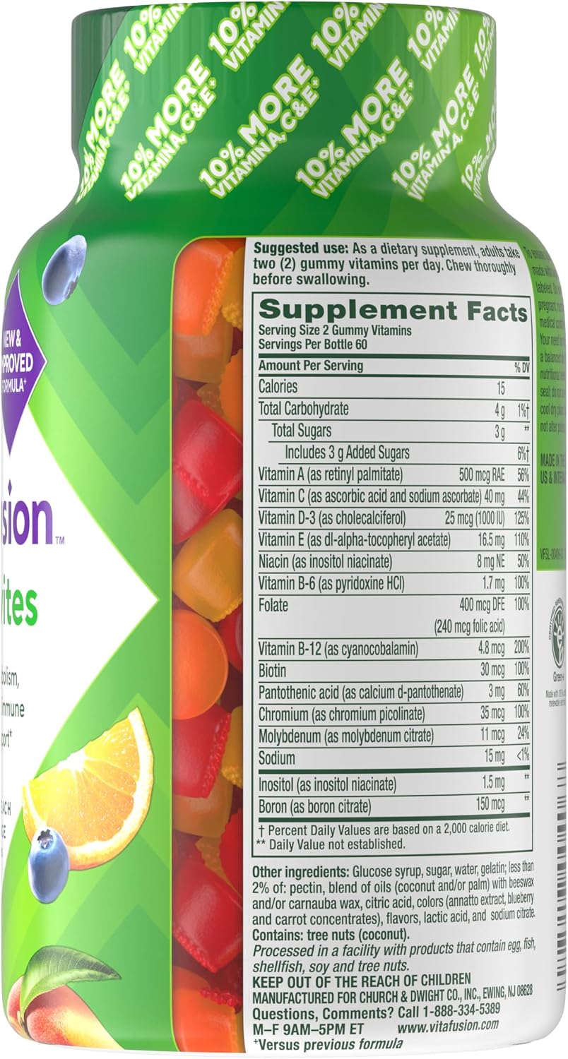 Vitafusion 120 count multivitamin gummies