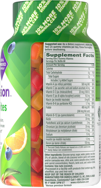 Vitafusion 120 count multivitamin gummies